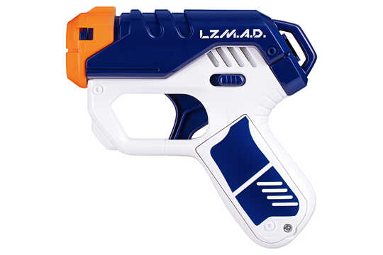 სათამაშო იარაღი და სამიზნე Silverlit Lazer M.A.D. Black Ops (Mini Blaster + Target) (LM-86861)