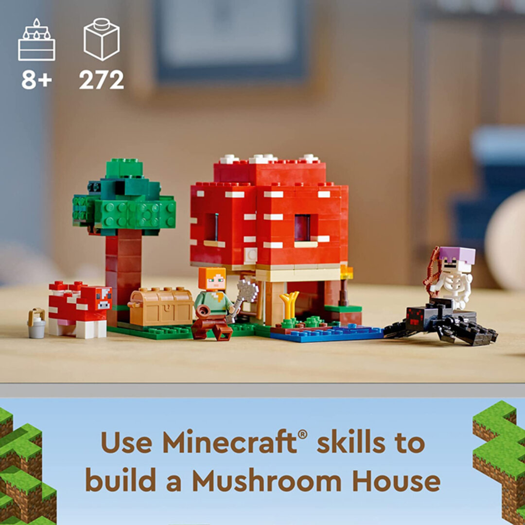 LEGO Minecraft Mushroom house (21179)