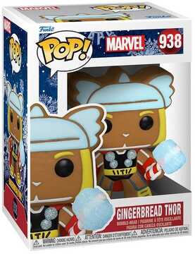 Funko POP! Bobble Marvel Holiday Gingerbread Thor (FUN25491634)