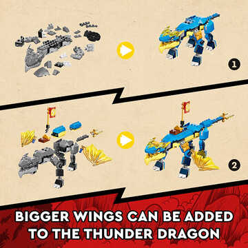 LEGO Ninjago Jays Thunder Dragon EVO (71760)