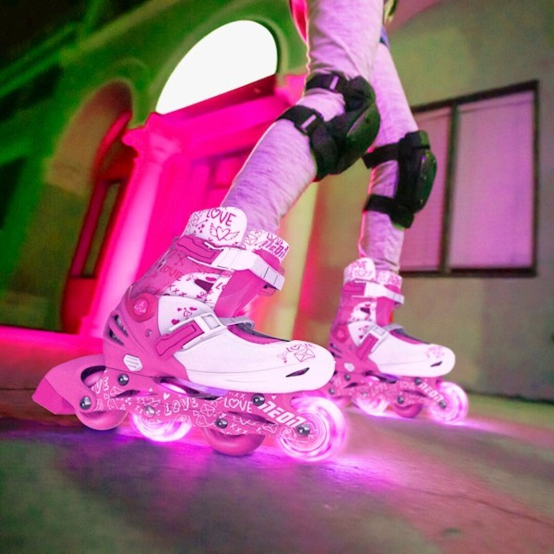 როლიკები Neon Rollers Combo Skates 2-in-1 (Size 34-38) Pink (NT10P4)