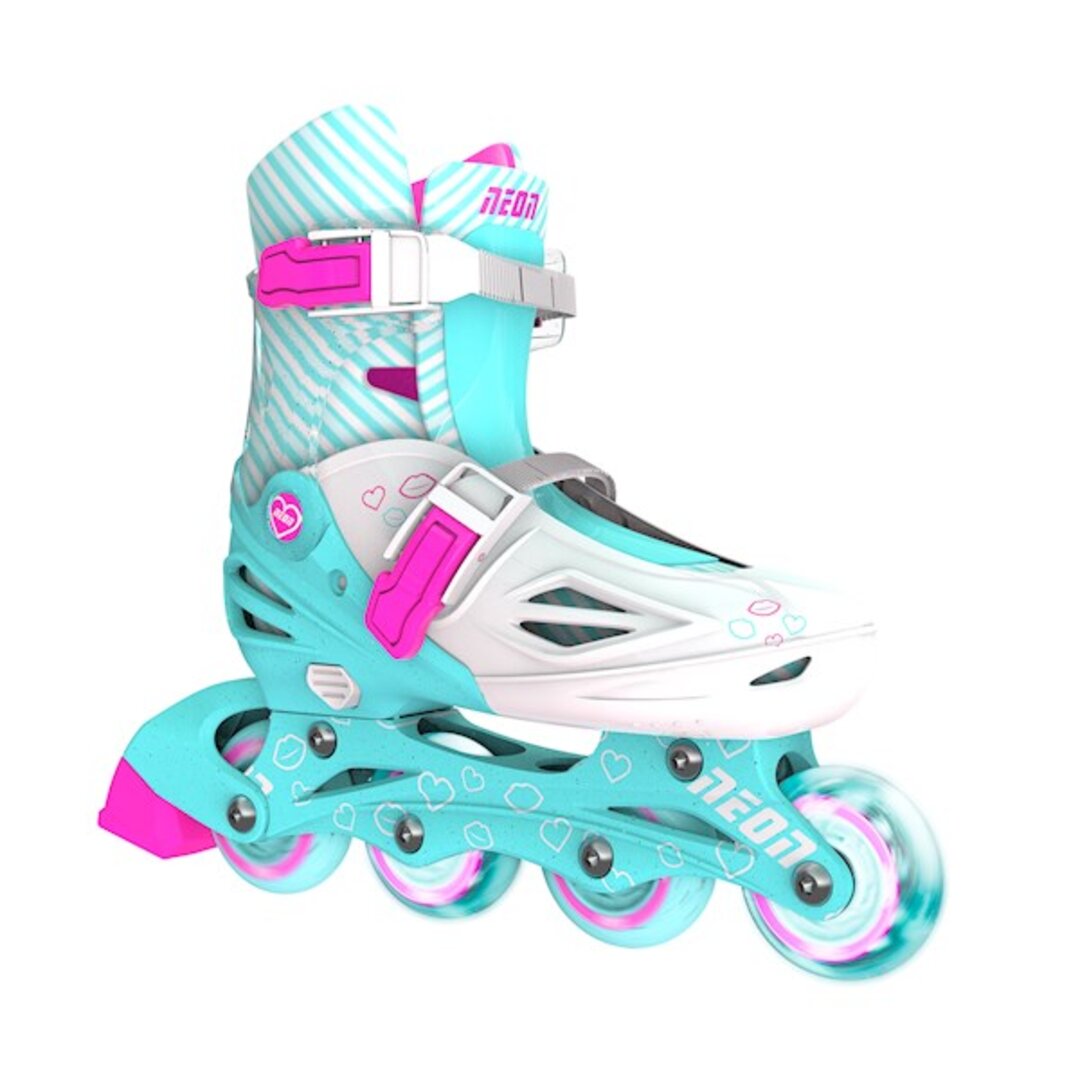 როლიკები Neon Combo Skates 2-in-1 (Size 30-33) Teal Pink (NT09T4)